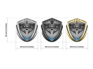 Tesla Emblème Aile Insigne Minimal Design Standard